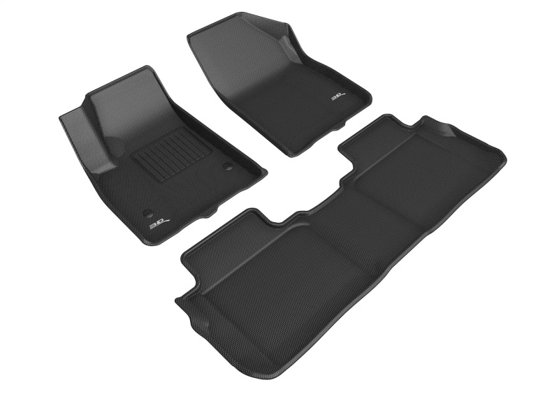 Chevrolet Blazer Floor Mat Set - 3D MAXpider - Kagu - Black - `19-`26